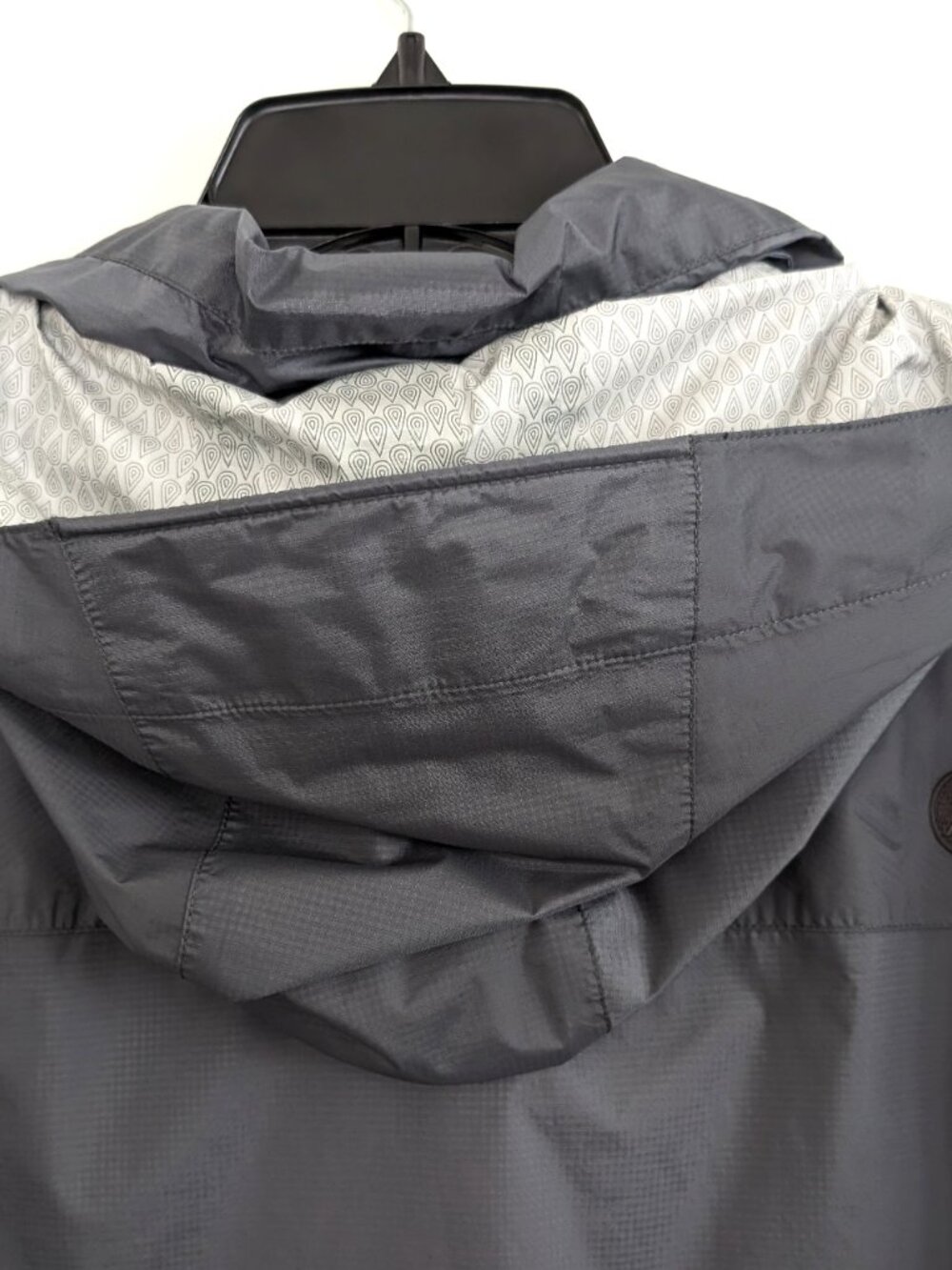 MARMOT Windbreaker Jacket Men's 2XL Gray Safeco Logo Hooded Rain Outdoor - Picture 7 of 16